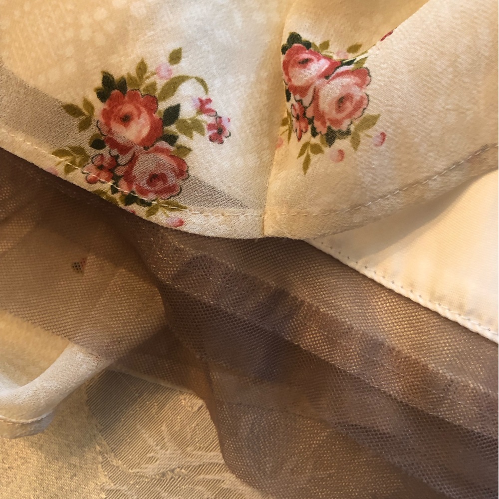 Apuweiser-Riche coquette hime gyaru fairycore floral skirt - Picture 8 of 8
